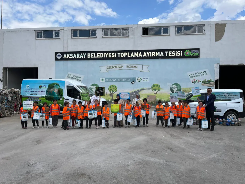 AKSARAY BELEDİYESİ’NDEN ÇEVRE HAFTASINDA ÇOCUKLARA ANLAMLI KAMPANYA