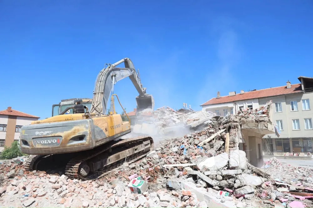 Aksaray’da Kentsel Dönüşüm Hız Kazandı: Kılıçaslan Mahallesi’nde Yıkımlar Başladı