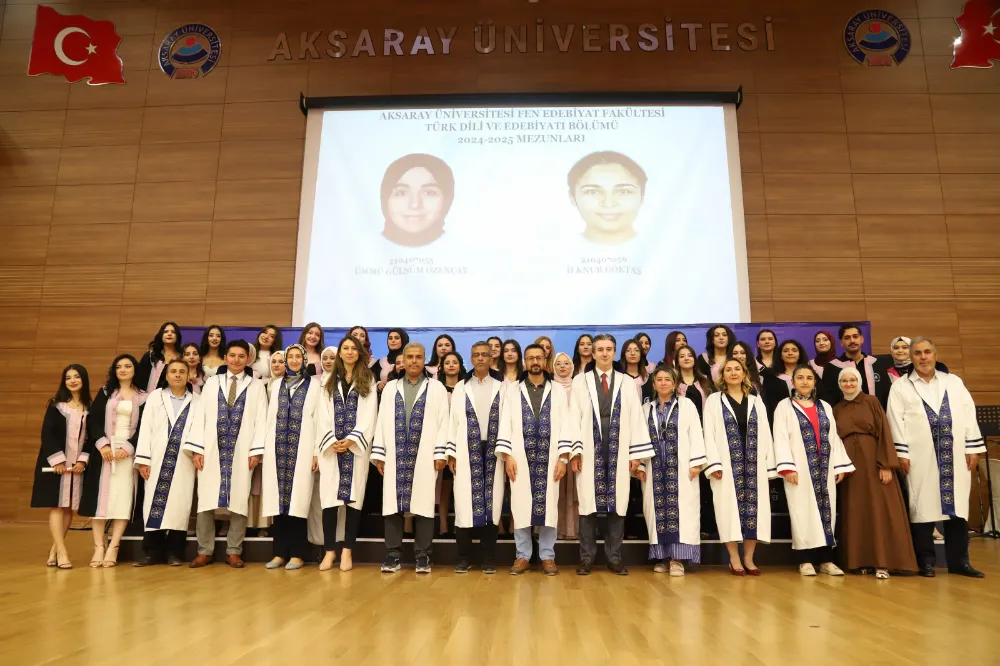 ASÜ Fen-Edebiyat Fakültesi mezunlarını uğurladı