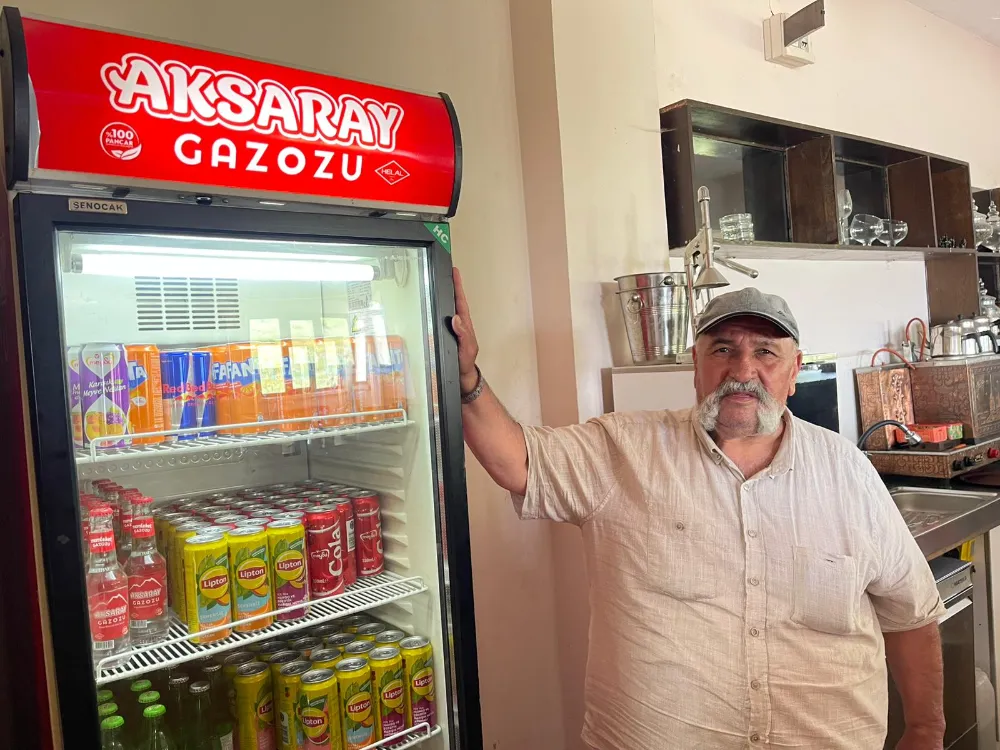 HASANDAĞININ MİSAFİRLERİNE İKRAM “AKSARAY GAZOZU”