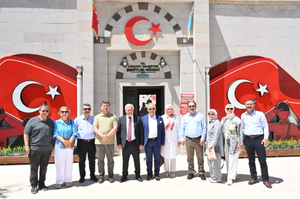 YARGITAY ÜYELERİNDEN AKSARAY ŞEHİTLER MÜZESİ’NE ANLAMLI ZİYARET