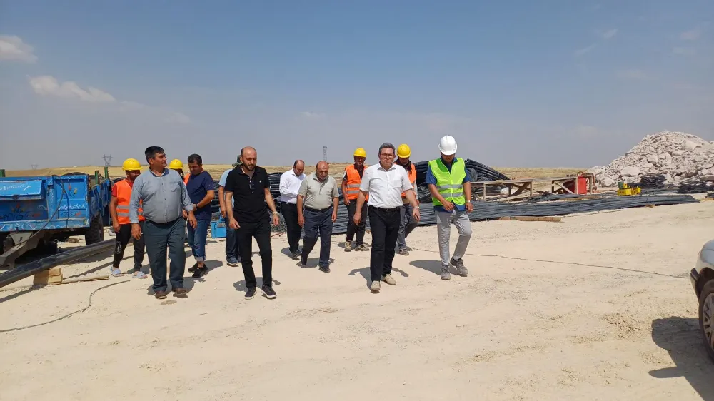BAŞKAN AĞIR: “İÇME SUYU SORUNUNA KALICI ÇÖZÜM GETİRİYORUZ”