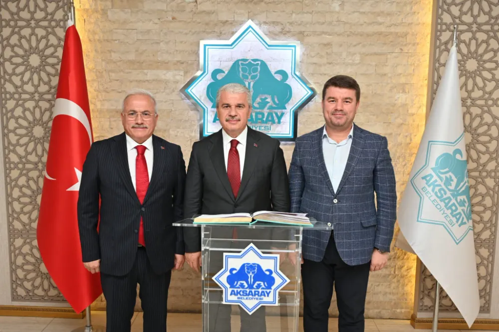 Konya Valisi’nden Aksaray Belediyesine Ziyaret