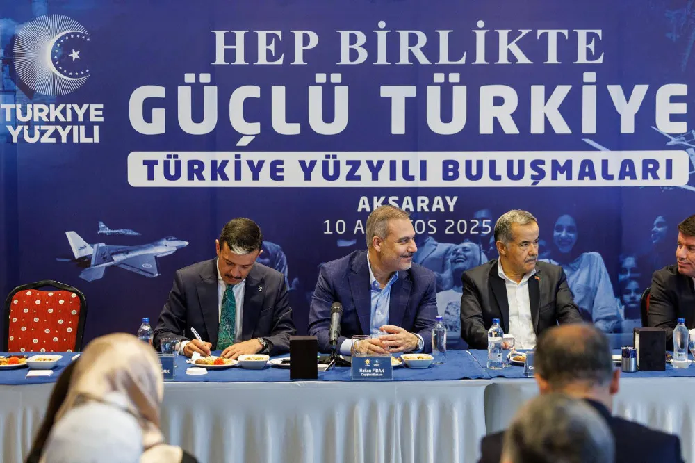 BAŞKAN AKTÜRK TÜRKİYE YÜZYILI BULUŞMALARINI DEĞERLENDİRDİ