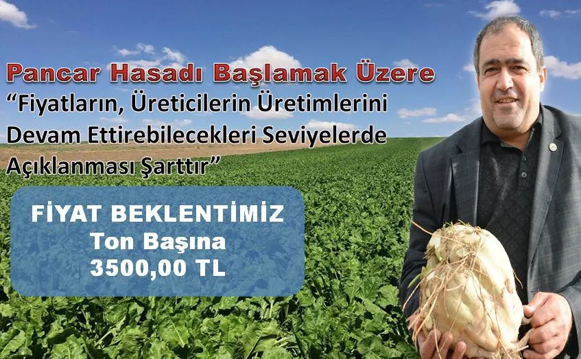 Ziraat Odası Başkanı Koçak: “Fiyatlar Hasat Öncesi Açıklanmalı, Beklentimiz 3.500 TL”
