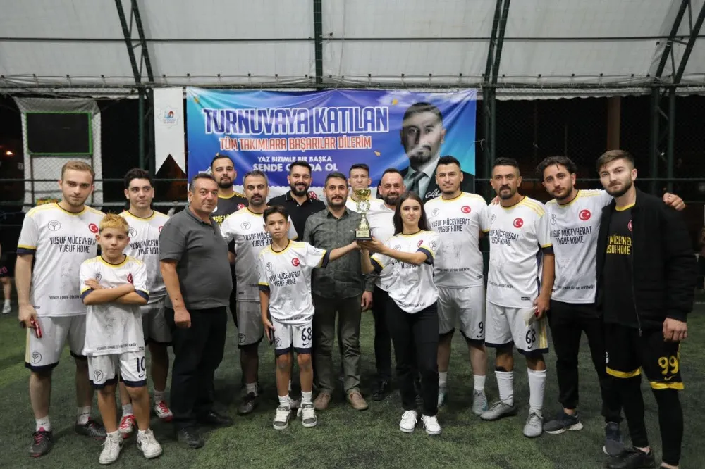 Yusuf Home & Yusuf Mücevherat, Ortaköy Futbol Turnuvası’nda İkincilik Gururu Yaşadı