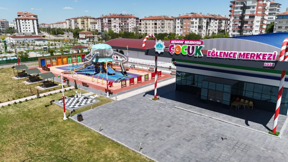 Aksaray Belediyesi Çocuk Eğlence Merkezi, 1 Yılda 450 Bin Çocuğu Ağırladı