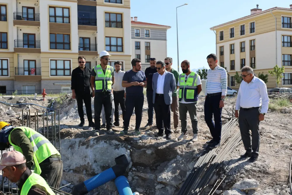 Güzelyurt 4. Etap TOKİ Konutlarında Çalışmalar Tüm Hızıyla Sürüyor