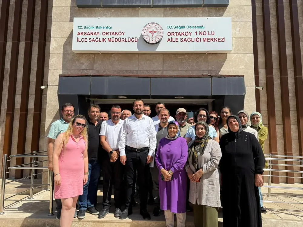 Halk Sağlığı Başkanı Maraşlıoğlu’ndan Ortaköy’de Sağlık Tesislerine Ziyaret