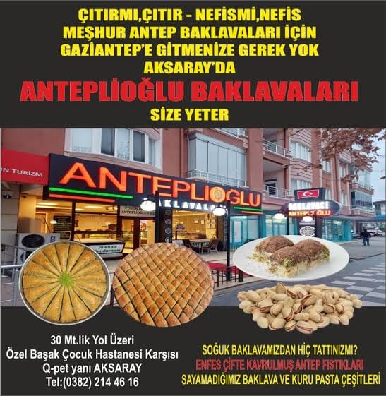 Anteplioğlu Baklavaları
