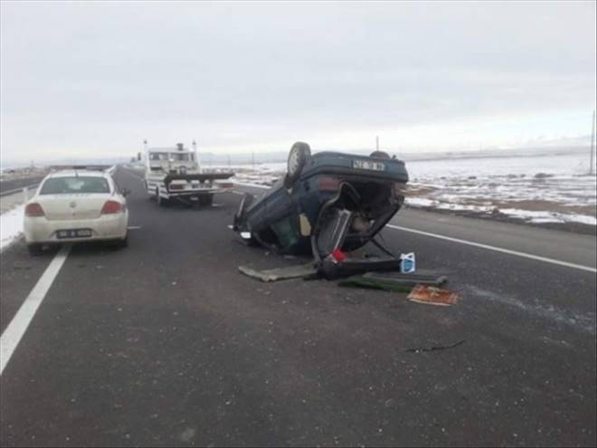 Aksaray'da Trafik Kazası: 1 Ölü 1 Yaralı
