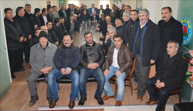 Muhtar ve Delegelerden Başkan Koçaka destek
