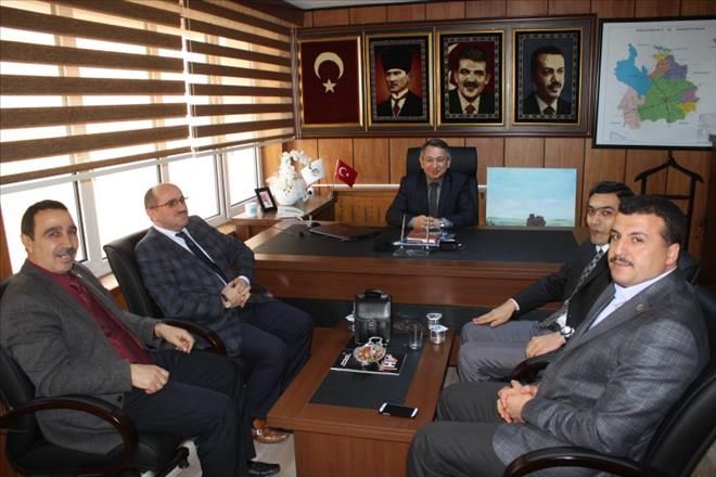 Eğitim-Bir-Senden İl Genel Meclis Başkanı M.Muammer Tüzüne Ziyaret
