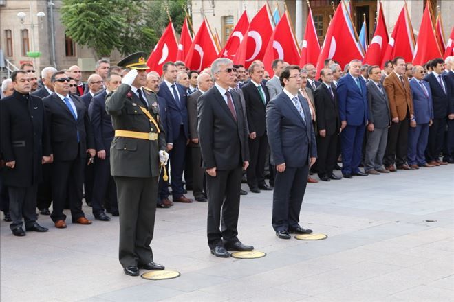 29 Ekim Cumhuriyet Bayramı Aksaray´da düzenlenen törenle kutlandı