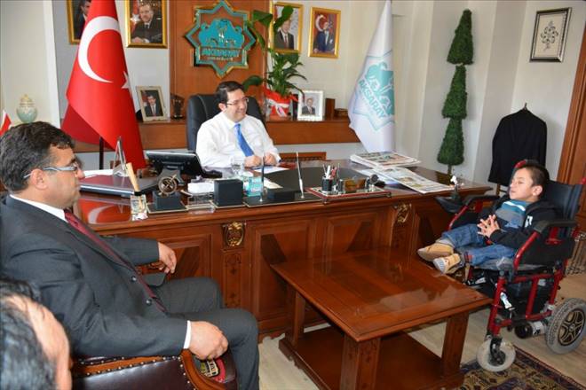 Adem Atak Yazgıyı ziyaret etti