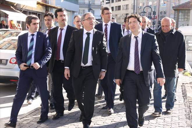 TOKİ Başkanı Turan Başkan Yazgı'yı Ziyaret Etti