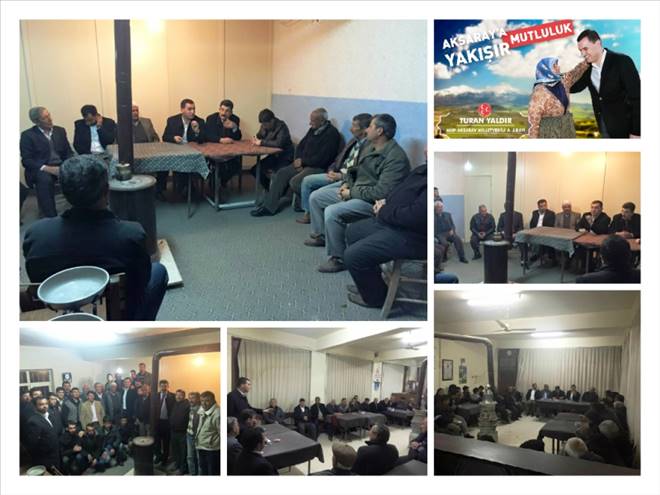 Yaldır seçim çalışmalarına devam ediyor