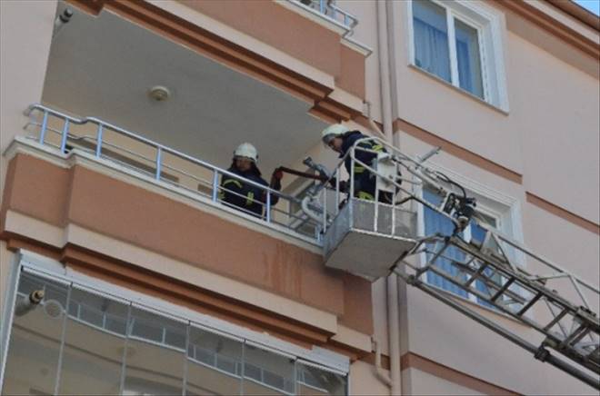 Kilerde Çıkan Yangın Korkuttu