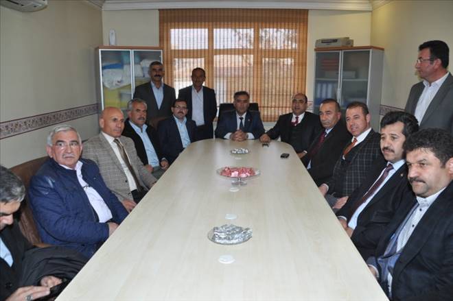 AK Parti adaylarından Başkan Kayana ziyaret