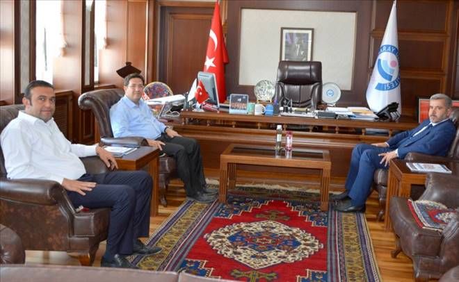 Başkan Yazgı´dan Rektör Şahin´e İadeyi ziyaret
