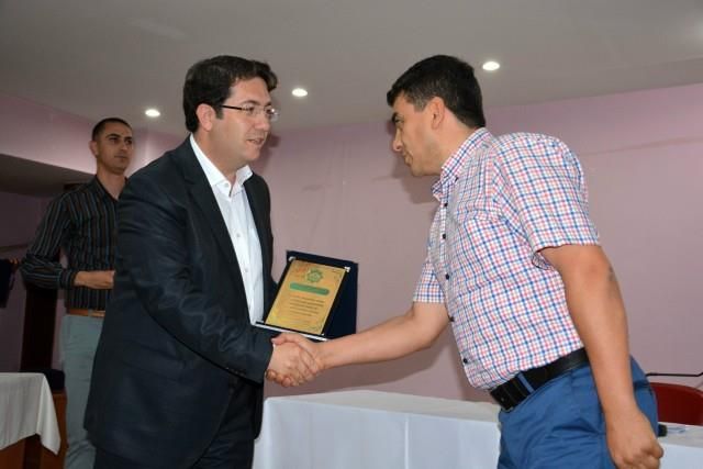 Yazgı, Sel Felaketinde Özveri İle Çalışan Belediye Birimlerinin Müdürlerine Teşekkür Plaketi Verdi