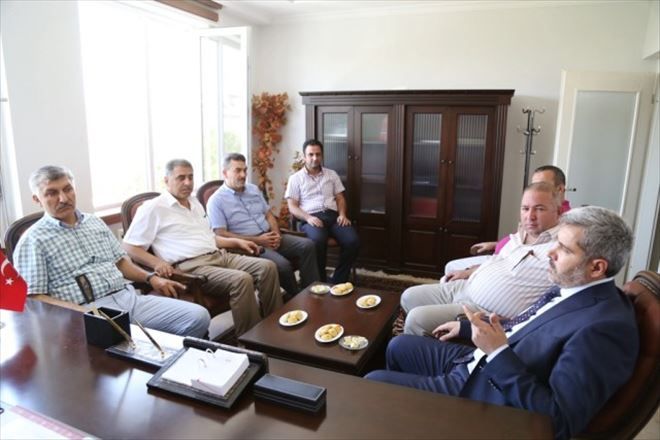 Rektör Şahin Barınma Konusunu AKMÜB ile Görüştü