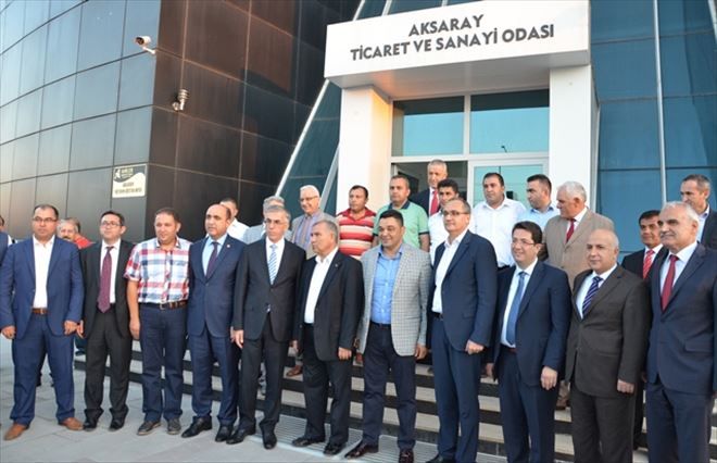Bakanlarımız Aksaray Sanayisinden Memnun