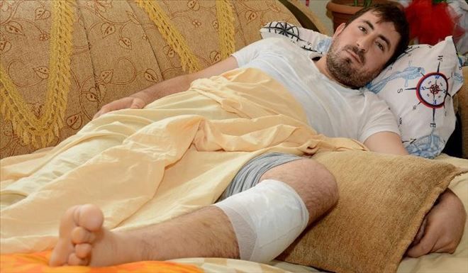 Bacağından Vurulan Uzman Çavuş Aksaray´daki Baba Evinde