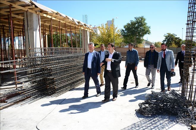 Yozgat Belediye Başkanı Kazım Arslan Başkan Yazgı´yı Ziyaret Etti