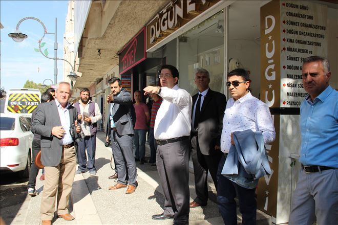 Başkan Yazgı çalışmaları yerinde inceledi