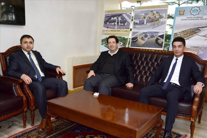 Mahkeme Başkanı Akkaş ve Hâkim Güzel´den Başkan Yazgı´ya Nezaket Ziyareti