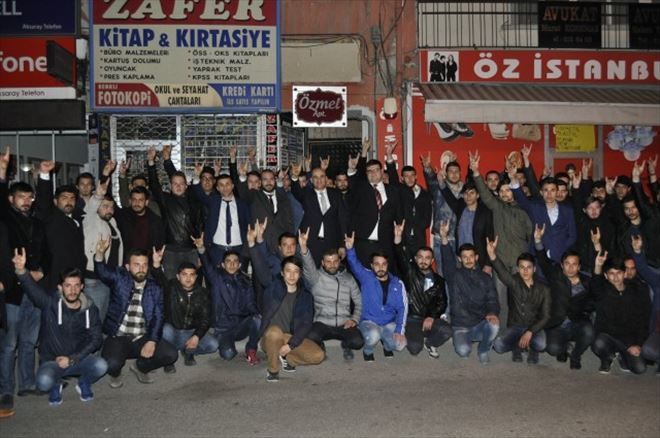 Olcay Kılavuz Aksaray´a Geldi