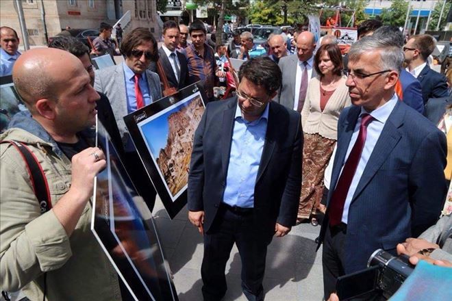 Aksaray´da El Sanatları Sergisinin Açılışı Yapıldı