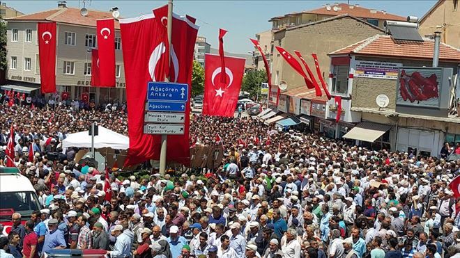 Ortaköy Şehidini Göz Yaşları arasında toprağa verdi.