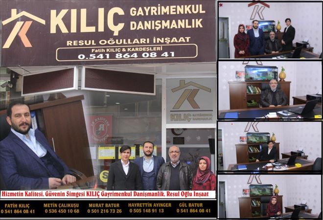 Kılıç Gayrimenkul Güçlenerek Yoluna Devam Ediyor