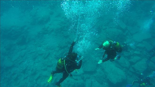 Aksaray AFAD-Sualtı Arama Kurtarma Ekibinin Antalya-Kaş Eğitimi Tamamlandı
