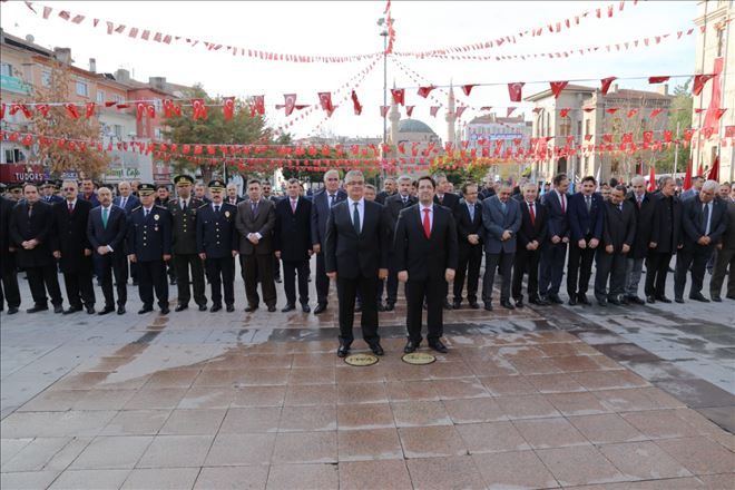 Büyük Önder Mustafa Kemal Atatürk Aksaray´da da anıldı