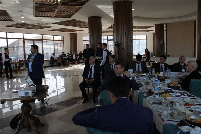 Başkan Yazgı Bugün Basına Projelerini anlattı.