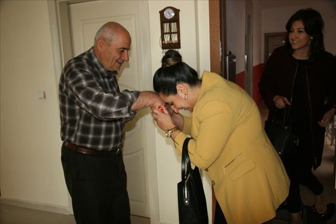 Şehit Aileleri ve Gaziler ziyaret edilmek ve hatırlanmaktan çok memnun