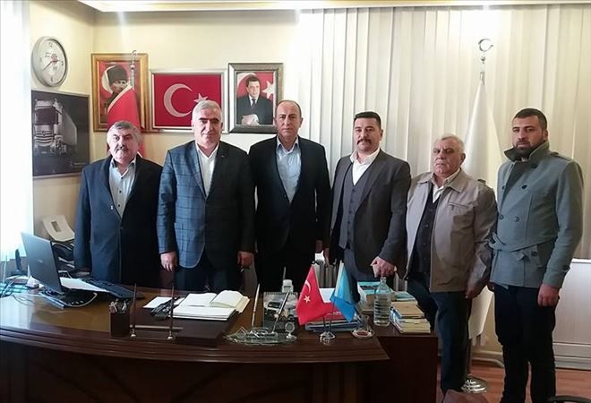 MHP İl Başkanı ve Ülkü Ocakları Başkanından Sendikaya ziyaret