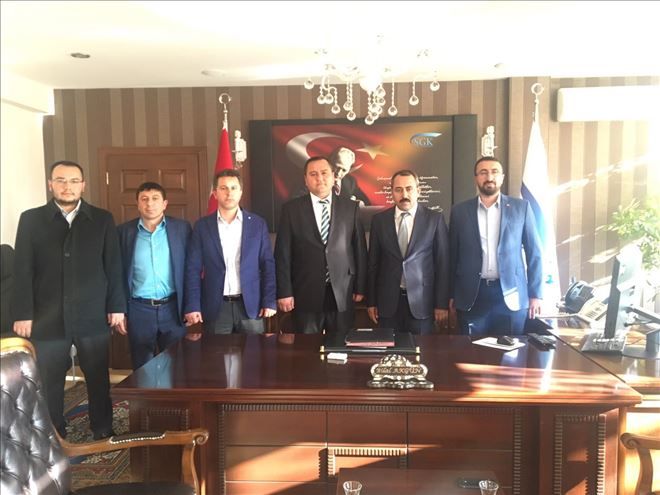 ASİAD´DAN SSK İL MÜDÜRÜ AKGÜNE ZİYARET
