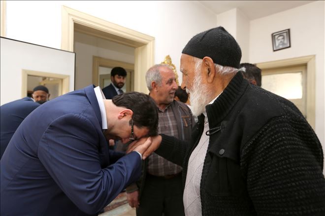Başkan Yazgı´dan 85 Yaşındaki Mustafa Amcaya ?Moral Ziyareti´