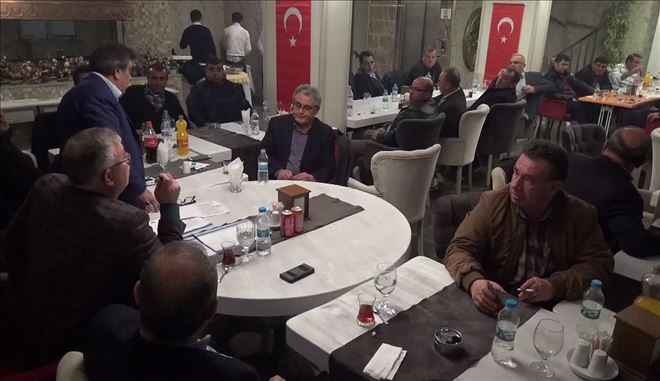 Aksaray Ticaret Borsası Ortaköy´ de istişare toplantısı düzenledi.