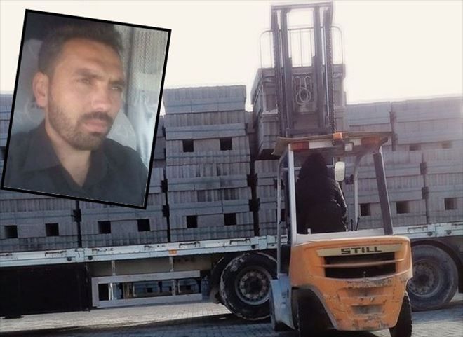Forklift Altında kalarak feci şekilde can verdi