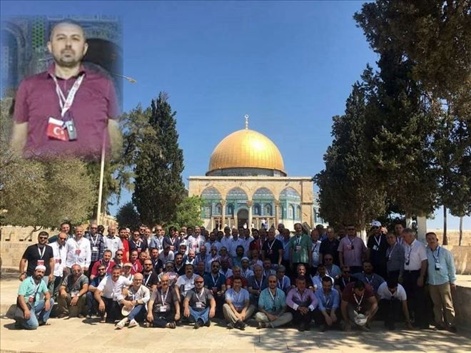 MÜSİAD Aksaray Başkanı Eyüp Dağdaş KUDÜS´te
