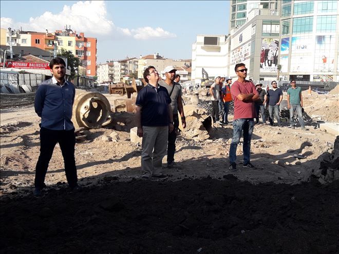 Yazgı ? alt geçit´i 4,5 ayda bitirmeyi hedefliyoruz?