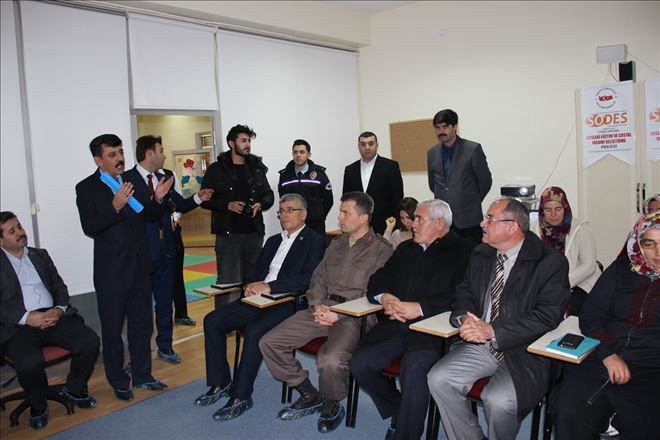 Aksaray´ın Eskil İlçesinde evde çocuk bakımı kursu açıldı