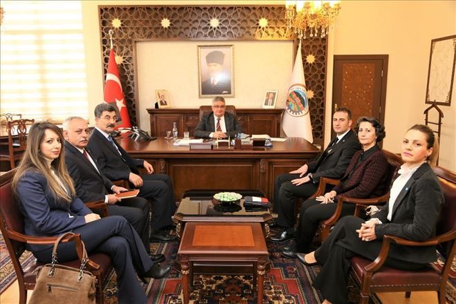 İyi Parti ve Ziraat Bankasından Valiye Ziyaret