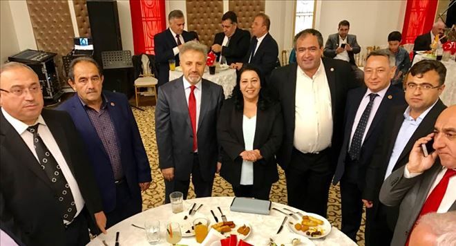 Aksaray´da ki Cumhuriyet Resepsiyonuna İlgi Yüksek Düzeydeydi