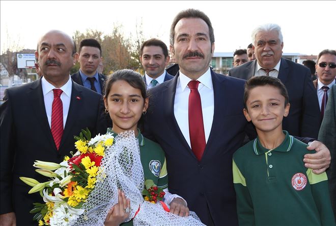 Aksaray´da çocuklar için trafik eğitimi koridoru oluşturuldu